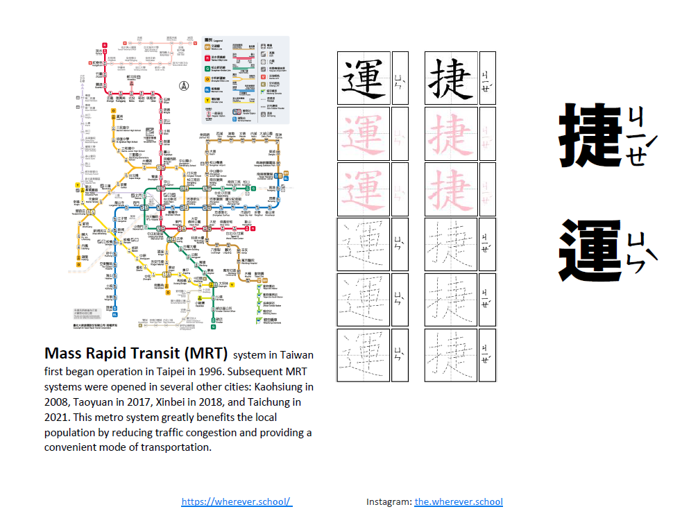 Mass Rapid Transit (MRT) 捷運